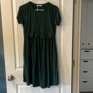 Bearsland Nursing/Breastfeeding Dress - Medium